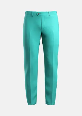 Atlantis Green Linen Blend Pants