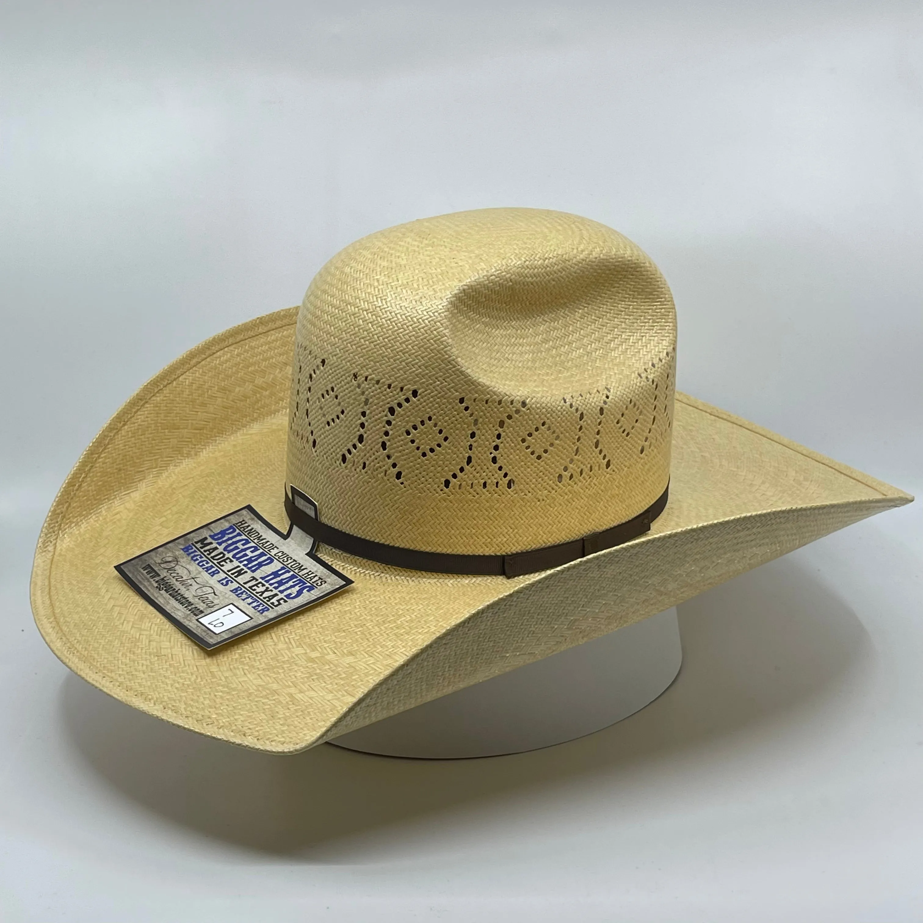 Biggar Hats "Haden" Straw Hat (5 Inch Brim)