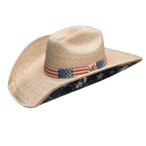 Bullhide Truly American Palm Leaf Cowboy Hat Style 5002