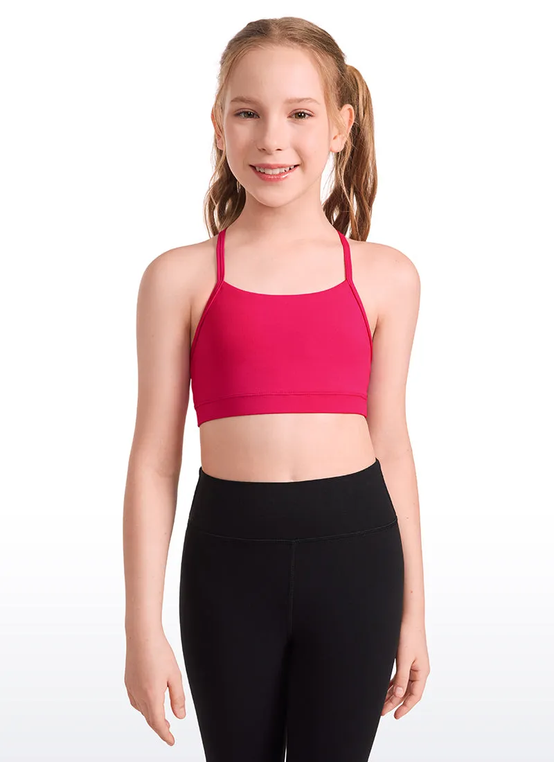 Butterluxe Girls Sports Bras Y Back