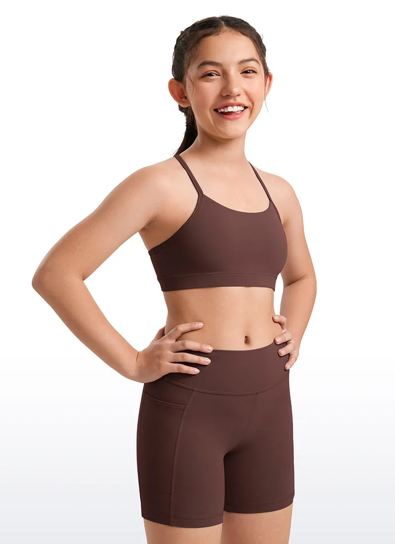 Butterluxe Girls Sports Bras Y Back