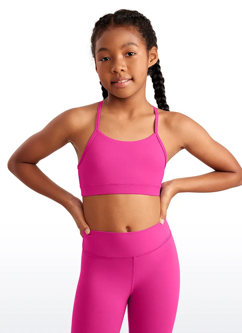 Butterluxe Girls Sports Bras Y Back