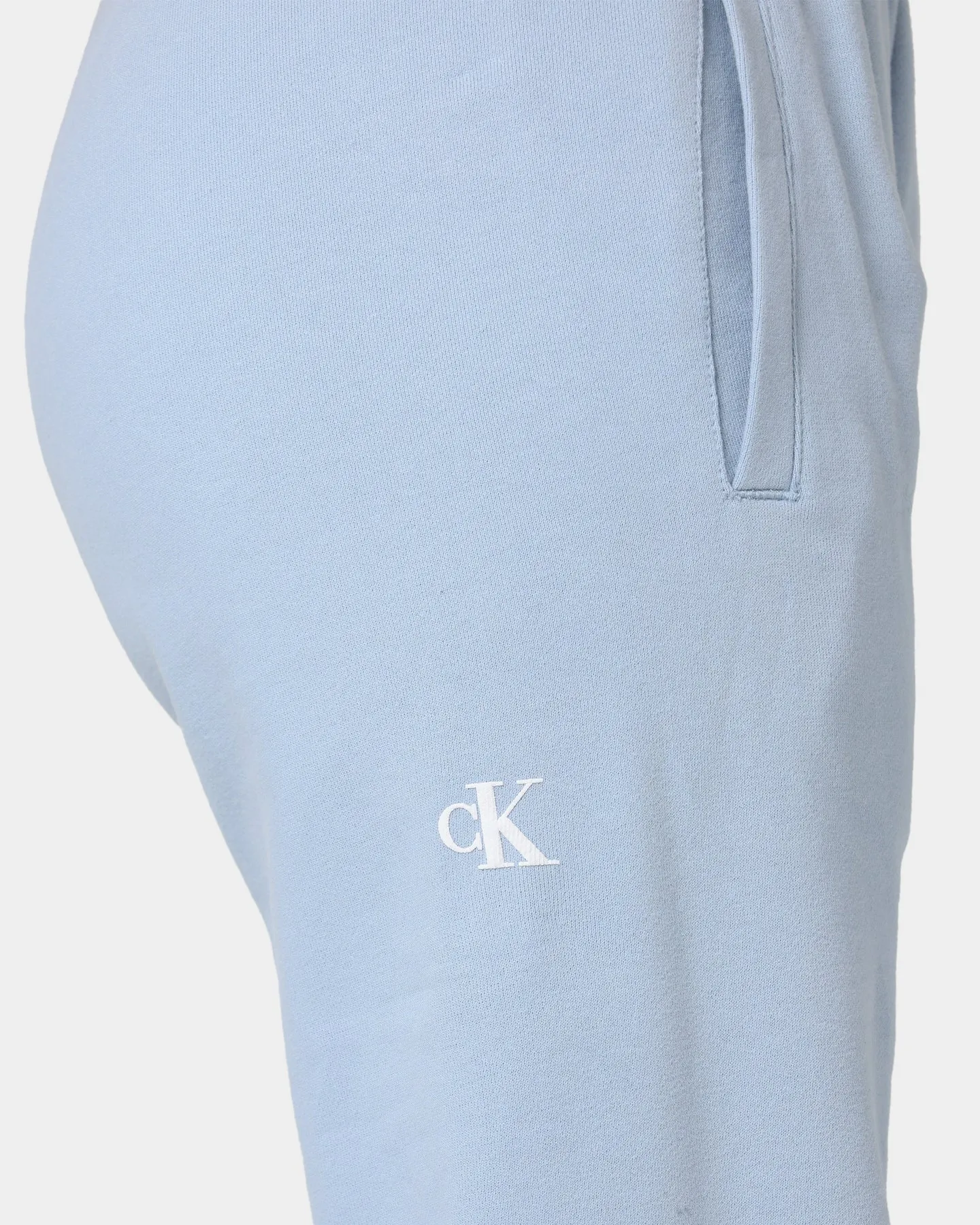 Calvin Klein Women's 2Tone Monogram Joggers Bayshore Blue