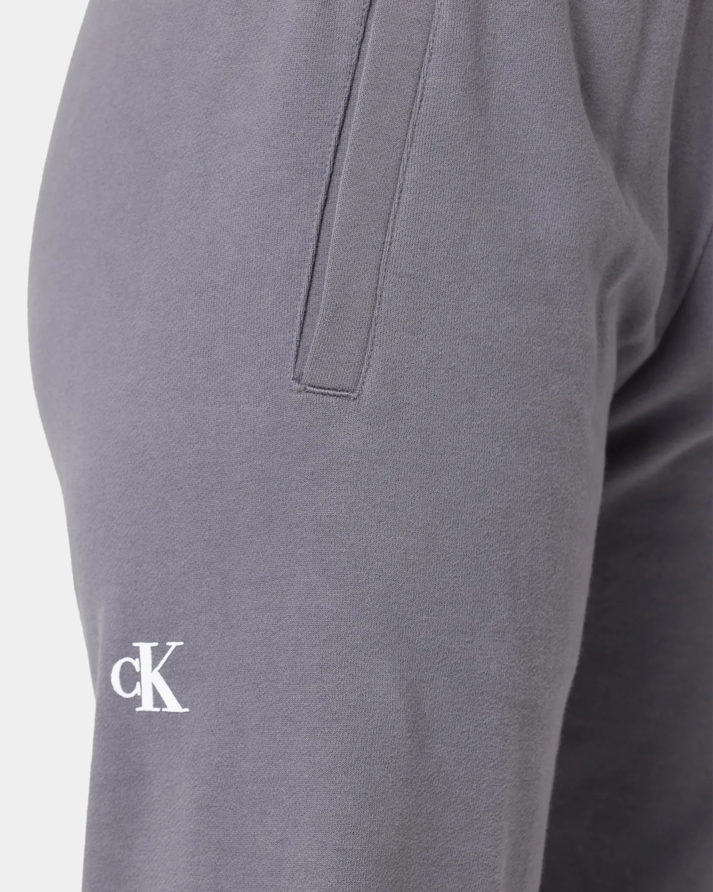 Calvin Klein Women's 2Tone Monogram Joggers Fossil Grey