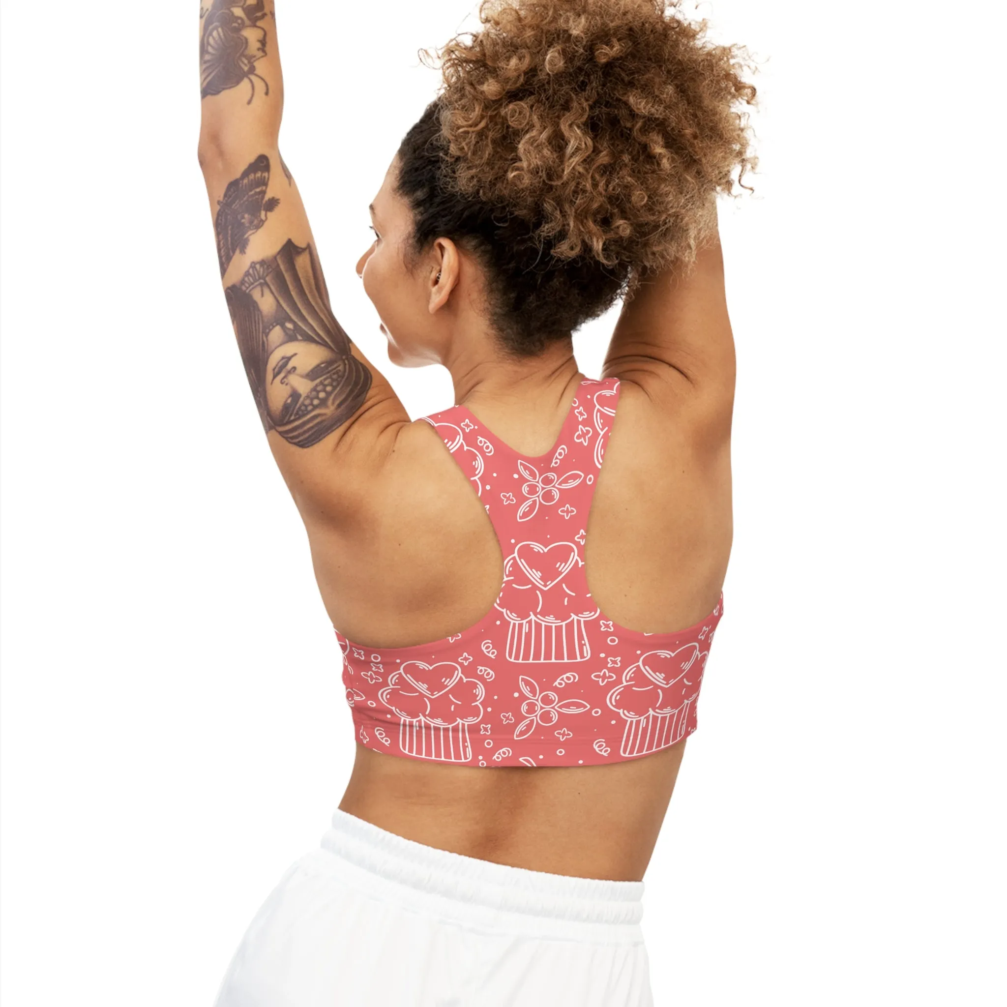 Doodle Pancake - Inovax Seamless Sports Bra