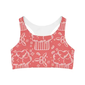 Doodle Pancake - Inovax Seamless Sports Bra