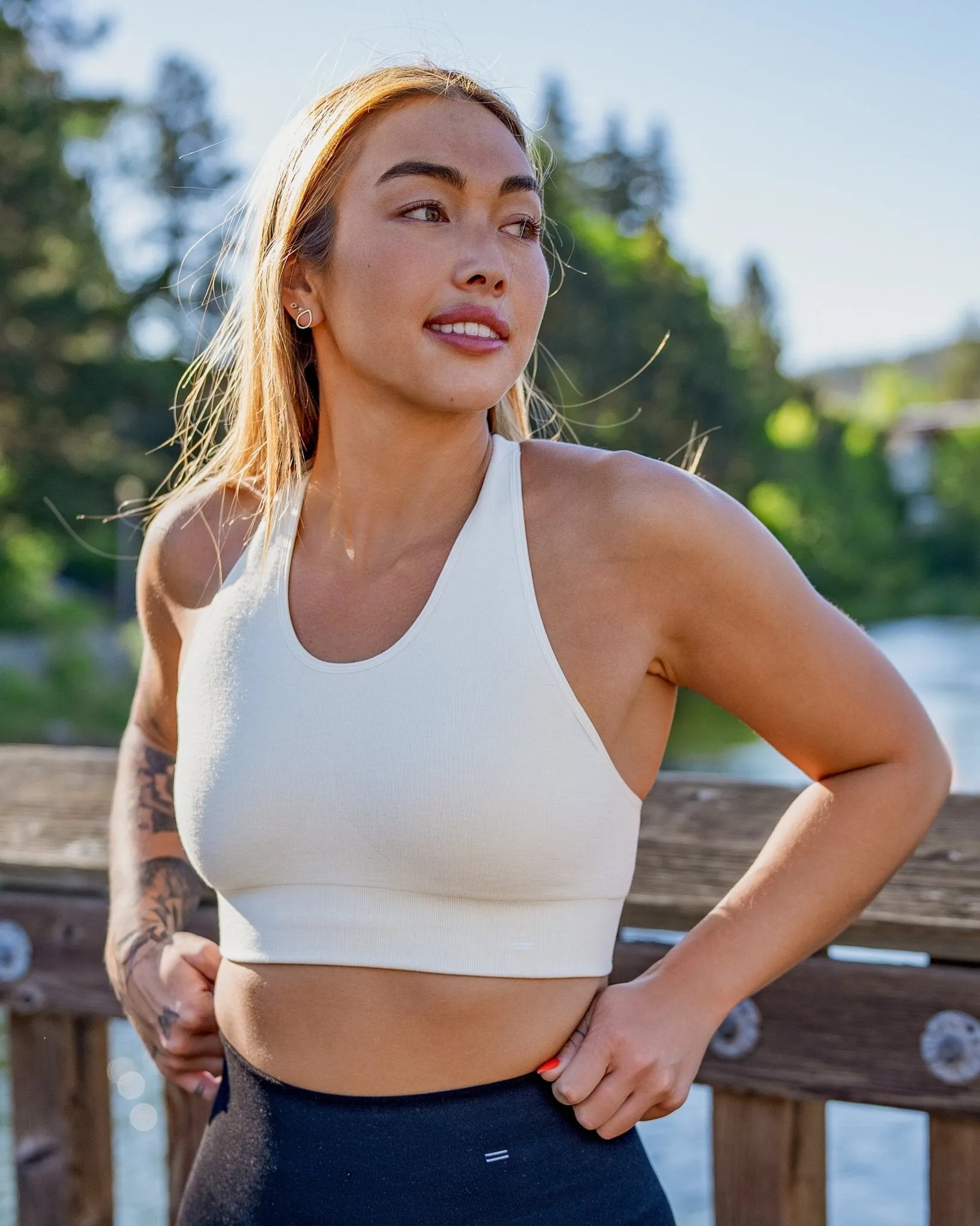 Essential Racerback Sports Bra