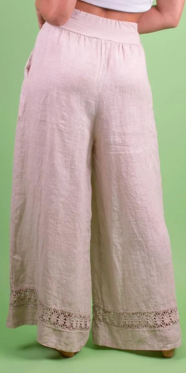 Fiorella Linen Pants