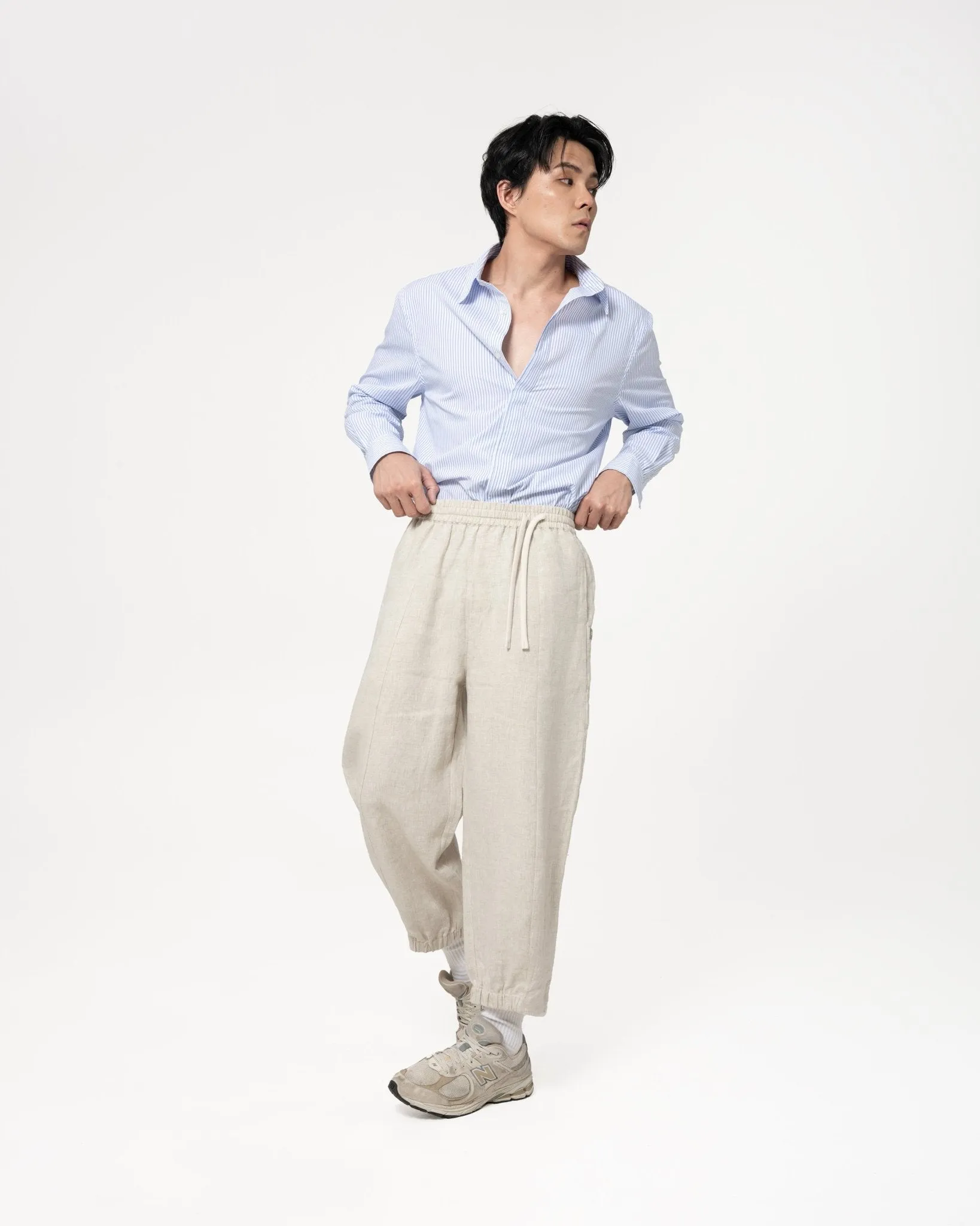 Journeyman Linen Pants - Natural