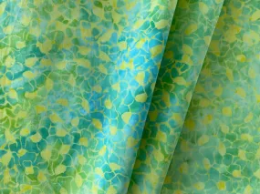 Lemon & Lime Chiffon Mosaic Cotton Batik (Made in Indonesia)