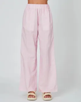 LINEN PANTS - MINT CRAYON