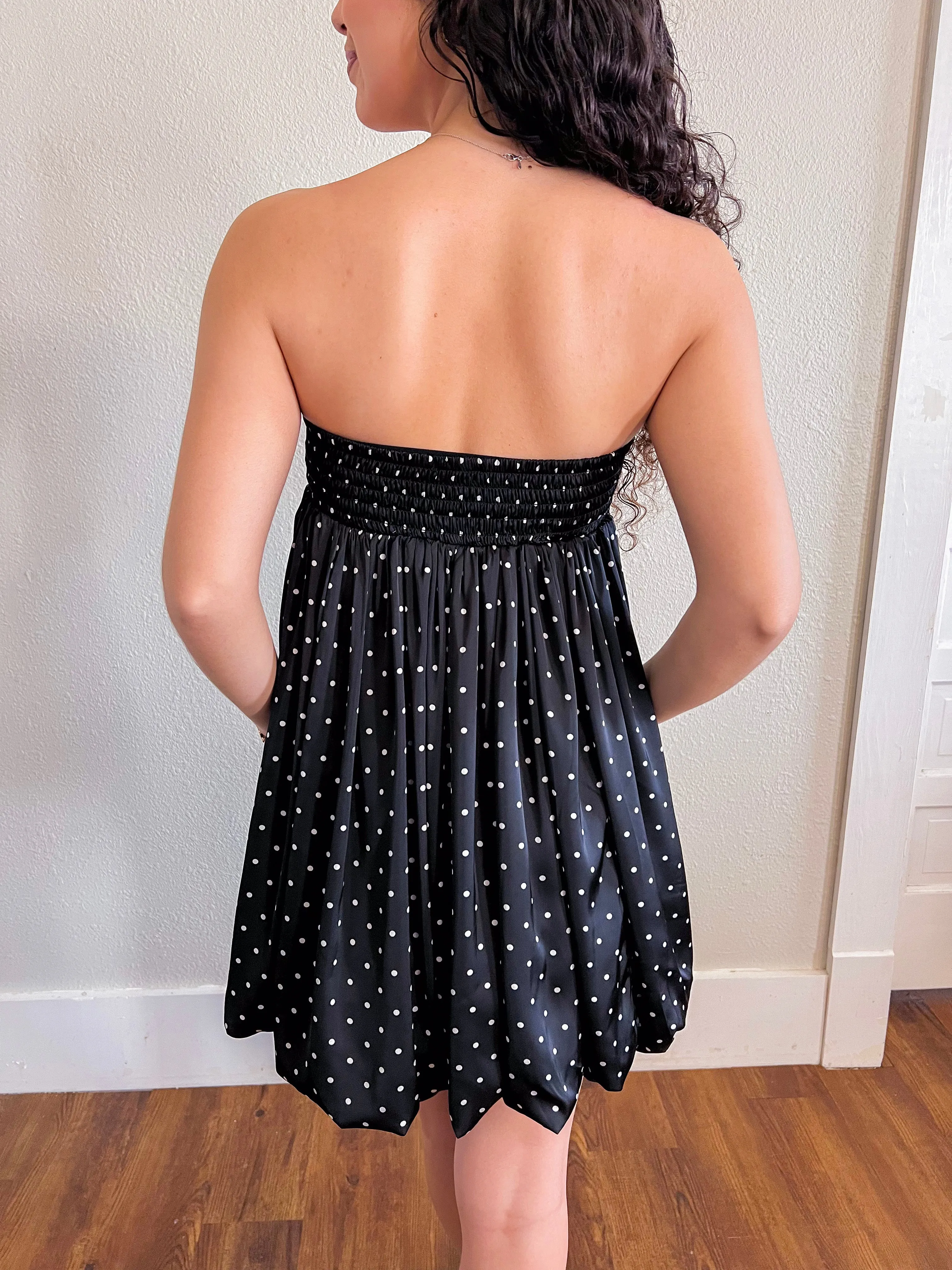 Love Letter Polka Dot Dress