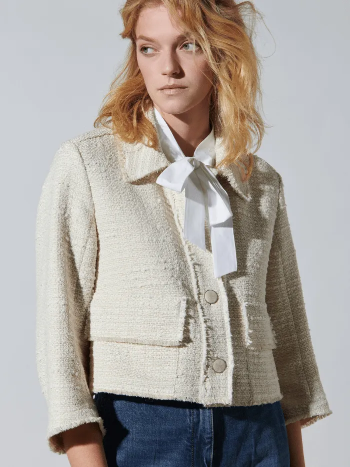 Luisa Cerano Tweed Jacket 478292 3490 1087