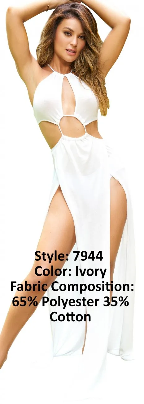 Mapale Beach Dress Cover Up Color Ivory