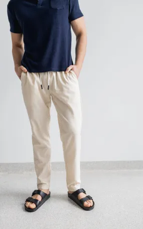 Noosa Linen Pants - Beige