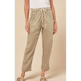 Pant Luxe Linen Khaki