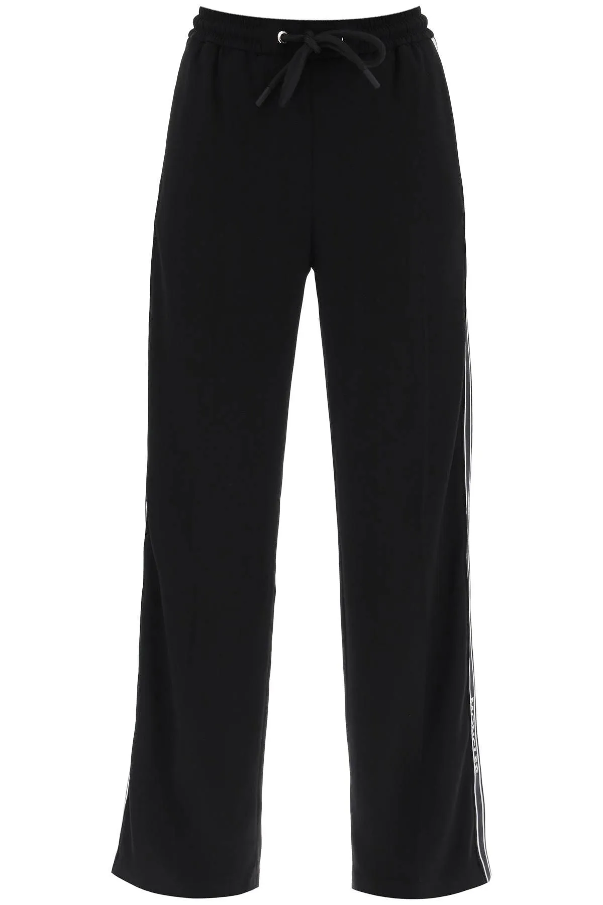 Pantalon Moncler Joggers With Two-Tone Bands - Noir - Femme