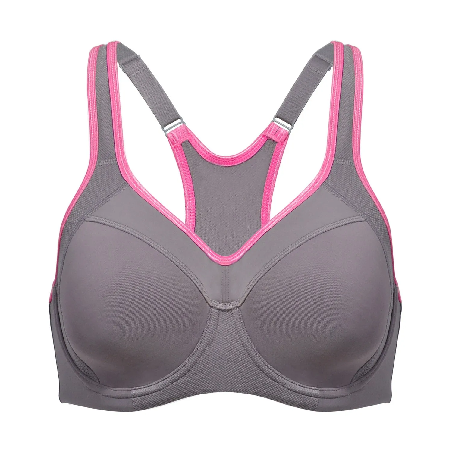 Plus Size High Impact Underwired Sports Bras (Size 34C - 42G)