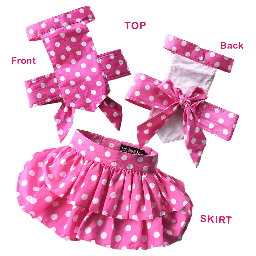 Polka Princess Skirt Top