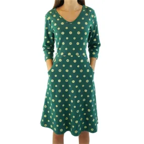 Punctuation Polka Marks Rosalind Dress