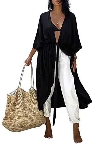 Rayon Kimono  Women's Swimsuit Cover Up