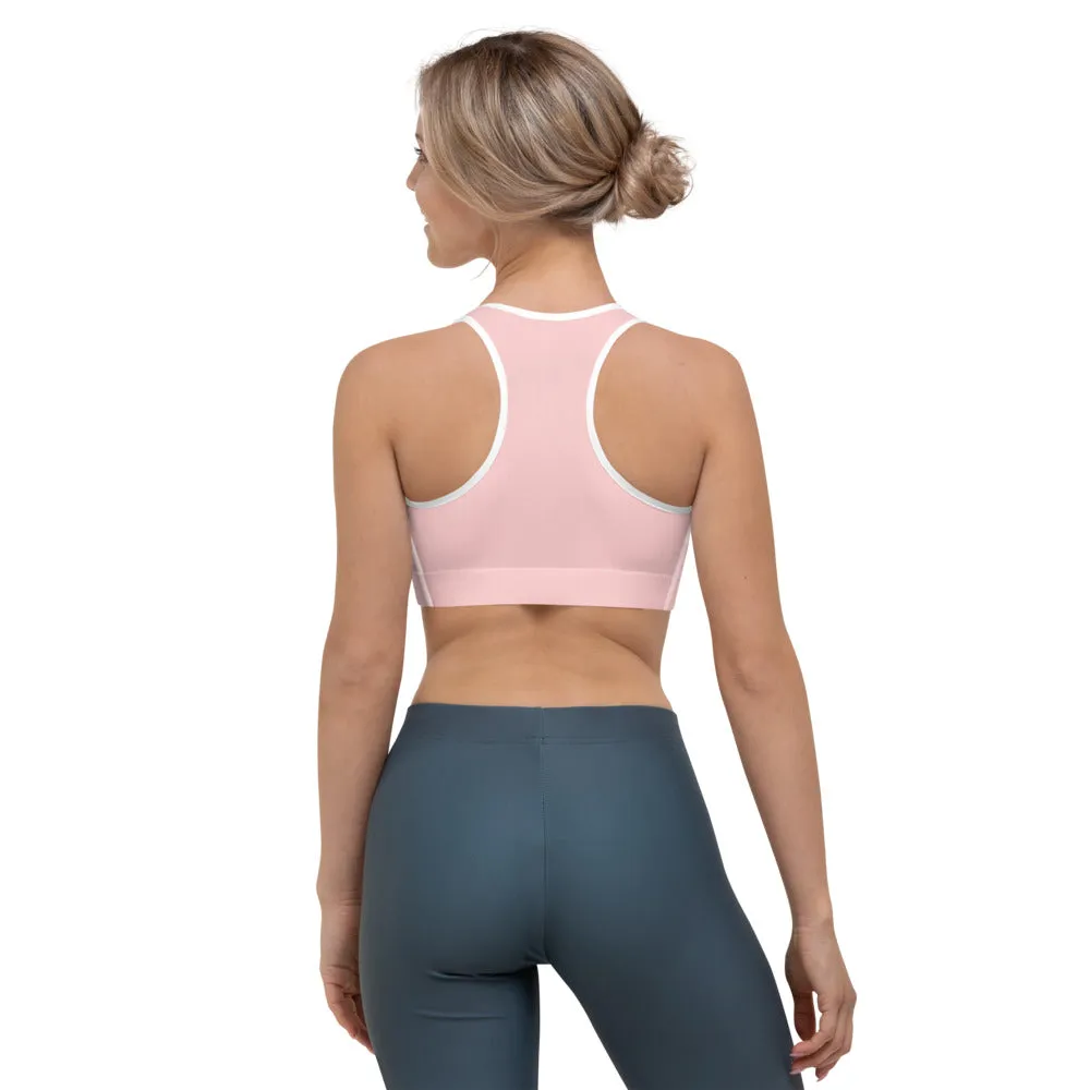 Sakura Pink Sports Bra