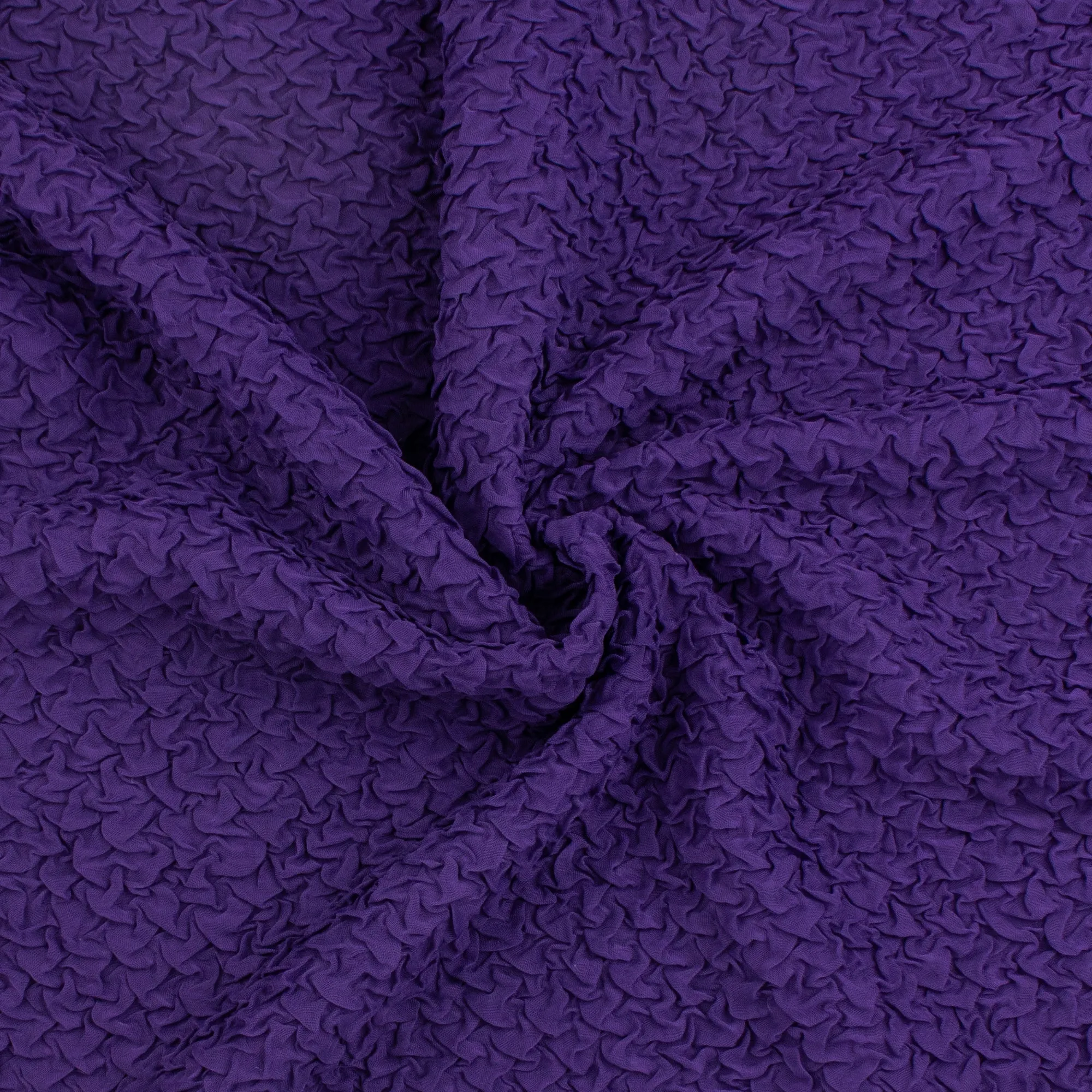 Solid Crinkled Mesh - RADIANT NIGHTS - 004 - Purple