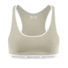 Sports Bra - Beige Melange