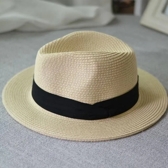 Striped Straw Hats