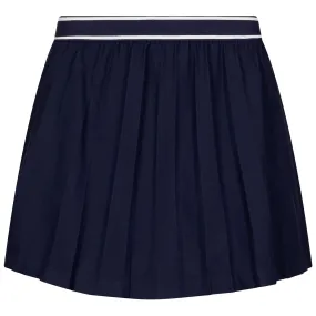 Womens Mickey Pleated Skort Navy - AW24