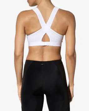 Xtra Support High Impact Sports Bra: White